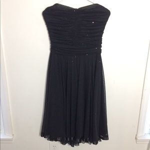 Strapless Cocktail/ Prom Dress